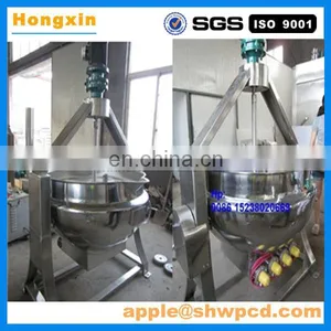 500 Liter Steam Jacketed Cooking Kettle Jacketed Cooking Pot thumbnail-5