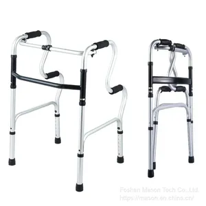 Rollator Walker Folding Lunge Walking Frame Lightweight Aluminium With Wheels thumbnail-3