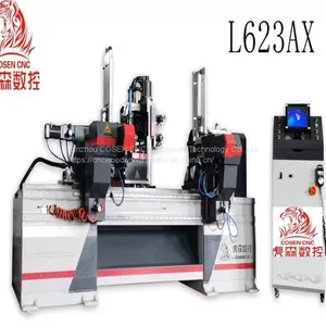 4axis Double Turning Tools CNC Wood Lathe Processing Center thumbnail-1