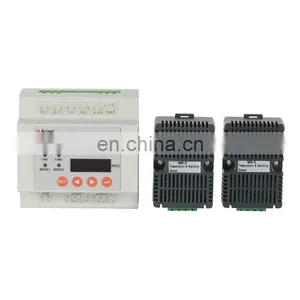 DIN Rail Digital Temperature Humidity Control Meter WHD20R-22 Measuring 2 Channel Temperature & Humidity thumbnail-1