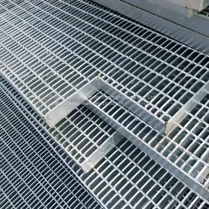 Hot Dip Galvanized Steel Grating for Flooring Dense Steel Grating thumbnail-1