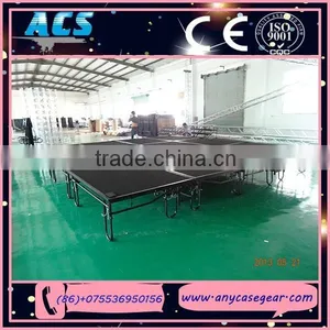 ACS Strong Folding Stage, Mobile Stage and Portable Stage for Sale thumbnail-1