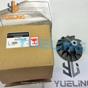 49181-46100 Compressor Wheel 49181-19300 49183-22800 49181-30400 49181-25310 Suit For Mitsubishi S6R S6R2 S12R S16R thumbnail-1