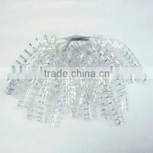 Transparent Poly Ribbon Curly Bow With Printing thumbnail-1