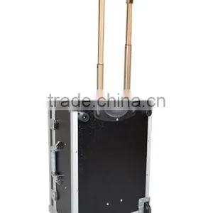 Black Embossing Aluminum Luggage Case thumbnail-2