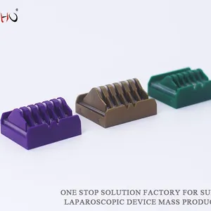 Disposable Hem o Lock Stytle Nonabsorbable Ligating Clips for Laparoscopy OEM Service thumbnail-1