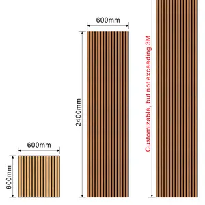 Acoustic Slat Wood Panel for Wall Decoration thumbnail-5