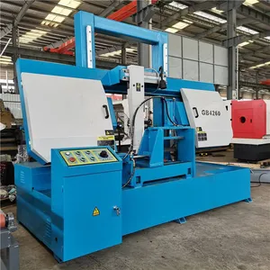 the Capital of Machine Tools, Band Saw Machine Gb4260, Hydraulic Automatic Tensioning, Cnc Saw Machine, Rebar Saw Machine thumbnail-2