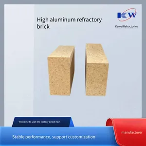 Second-grade Refractory High-alumina Bricks 65, 70, High Temperature Resistance, Corrosion Resistance, Wear Resistance, Compression Resistance, Stable Performance, Refractory Material Manufacturer thumbnail-1