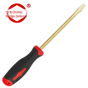 Explosion-proof Flathead Screwdriver, Compliance Standard: International Iso 2380, Made of Beryllium Bronze and Aluminum Bronze thumbnail-1