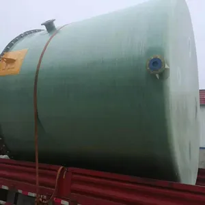 FRP Fiberglass Wastewater Storage Tank, Underground Corrosion Resistant for Industrial & Sewage Projects thumbnail-2