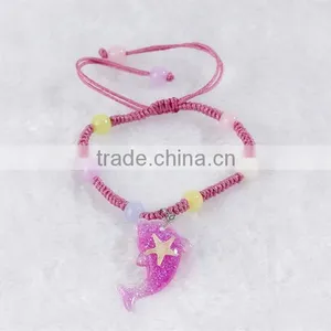 Latest Design Dolphin Shape Starfish Resin Bracelet Bangle thumbnail-1