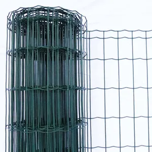 DIY Galvanized Euro Holland Wire Fence Installation for Villa Residence thumbnail-1