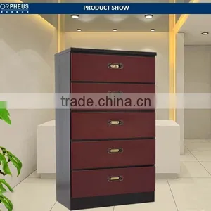 Steel Material Dressers and Modern Appearance Bedroom Dresser Coupling Home Furniture 5 Drawer Steel Dresser thumbnail-2
