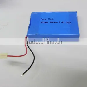 Li Polymer Battery Pack 503450 900mah thumbnail-1