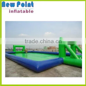 Giant Inflatable Soccer Field Inflatable Football Playground for Fun,inflatable Ride thumbnail-1