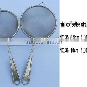8.5cm and 10cm Mini Coffee/tea Strainer/skimmer thumbnail-1