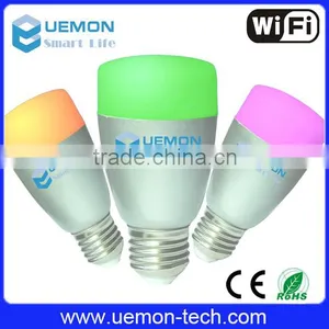 Wholesale Wifi Smart Led Bulb Smart Phone Control E26 E27 Led Bulb Wifi thumbnail-1