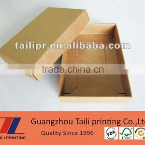 Wholesale Natural Kraft Gift Boxes Printed Logo thumbnail-3
