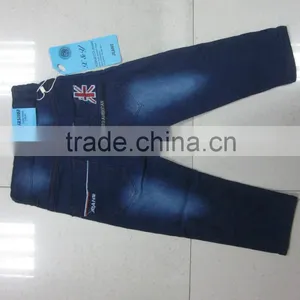 Kids Cheap Garment Stocklot in China Jeans thumbnail-2
