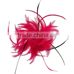 Fancy Feather Hair Fascinator/Clip/Barrettes thumbnail-3