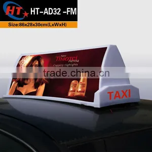 Waterproof Lighting Led Taxi Top Advertising thumbnail-1