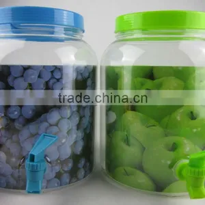 2.38gallon Large Capacity Beverage Dispenser BPA Free PET Packing Container thumbnail-1