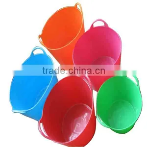 Flexible Plastic Bucket,garden Bucket,colorful Bucket Quality Choice thumbnail-1