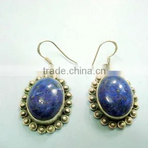 925 Sterling Silver Gemstone Earrings thumbnail-1