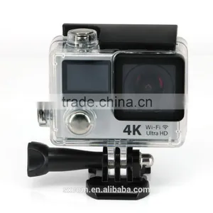 Dual Screen Waterproof Full HD 1080p WiFi Sport Camera 4K 25fps With Wireless Remote Bracelet thumbnail-4