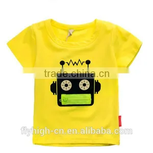 High Quality Cute Design Custom Cotton Children t Shirt,kids t Shirt thumbnail-4