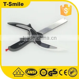 Multifunction Kitchen Knife Clever Cutter 2-in-1 Chopper thumbnail-1