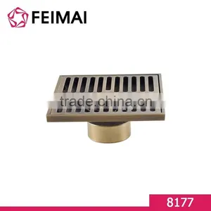 Bathroom Design Antique Bronze Square Floor Shower Drainer thumbnail-4