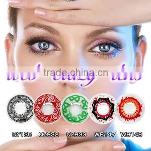 Halloween Party Use Contacts Yearly Soft Crazy Eyes Contact Lenses From China Contact Lenses Supplier thumbnail-3