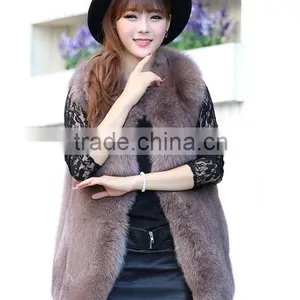 2015 Fashional Hot Sale Fox Fur Vest for Women thumbnail-4