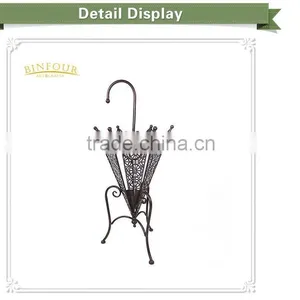 Newest Indoor Home Deco Furinture Metal Umbrella Stand Holder thumbnail-1