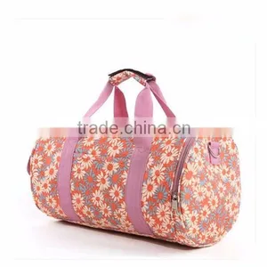 Promotional High Capacity Polyester Travel Sport Duffel Bag With Printing thumbnail-3