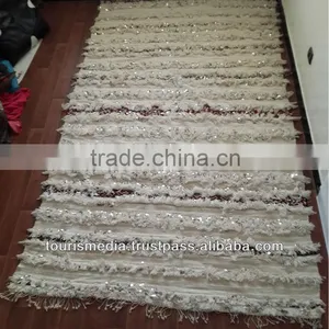 Vintage Moroccan Wedding Blanket 283cm x 160cm thumbnail-1