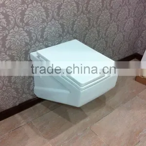 China Quality Standard Wash Down Bathroom Ceramic Wall-hung Toilet Bowl thumbnail-3
