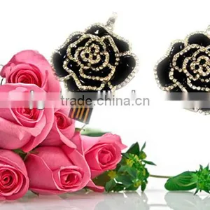 Beautiful Flower Shape USB,Funny Shape USB With Keychain thumbnail-1