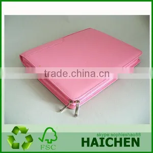 For Tablet Mini Smart Case Portfolio Pink Leather Case thumbnail-3
