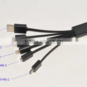 Multi Charging Cable Micro USB C Charging Cable thumbnail-2