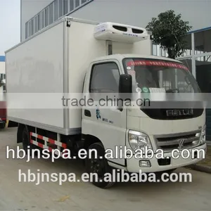 New Product FOTON 5ton Refrigerator Van Truck for Sale thumbnail-1