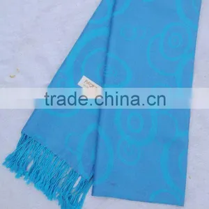 Jacquard Pashmina Shaw Scarf thumbnail-1
