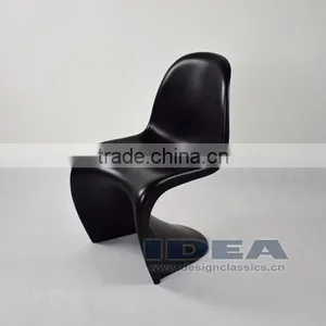 Replica Verner Chair - Black Color thumbnail-1