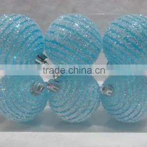 Wholesale Clear Plastic Ball 80MM Christmas Ornament Hand-painted Balls thumbnail-3
