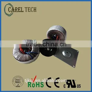 CE ROHS Approoved 15VA 2*12V Miniature 50/60Hz Power Transformer, Low Profile Toroid, Low Profile Ring Core Transformer thumbnail-2