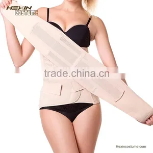 Nude Crossover Ventilate Double Steel Waist Slimming Corset Waist Girdle Shapewear thumbnail-1
