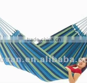 100% Cotton 1-2 Person Hammock thumbnail-1