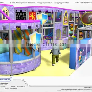 Cheer Amusement Children Castle Themed China Indoor Playground Supplier thumbnail-2